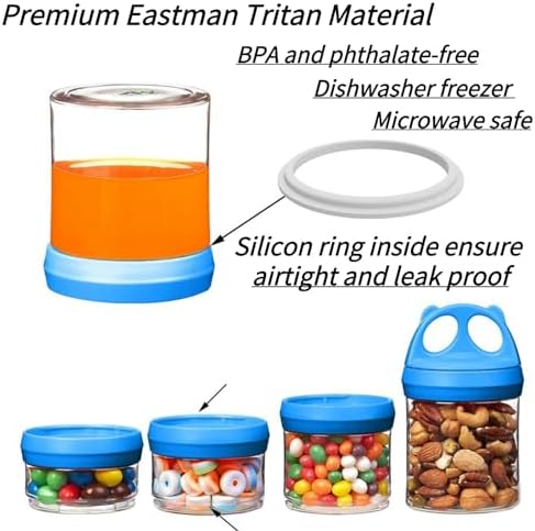 SELEWARE Stackable Snack Containers - Image 2