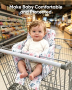 Padded Shopping Cart Seat Cover - Image 2