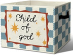 Christian Religious Cheerful Storage Bins Box by Unknown