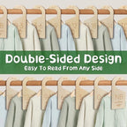 Wooden Double-Sided Baby Closet Dividers - Image 2