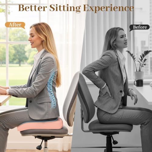 TranquilRelax Memory Foam Seat Cushion - Image 5
