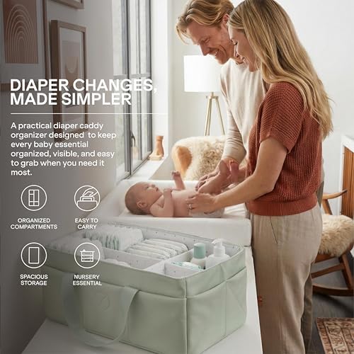 Koala Babycare Baby Diaper Caddy Organizer - Image 2