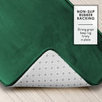 Clara Clark Bathroom Rugs, Velvet Memory Foam Bath Mat, Machine Washable Bath - Image 5