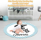 Custom Baby Boy Minky Crib Bedding Set, Dirt Bike Bedding 3 Pcs Set - Image 5