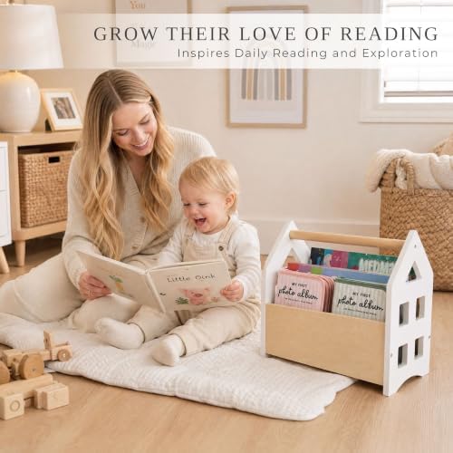 Decorative Wooden Bookshelf - Image 4