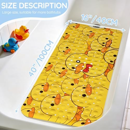 Kids Bathtub Mat, Non Slip Cartoon Bath Mat - Image 2