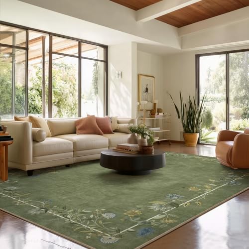 Washable Living Room Area Rug: 8x10 Rugs - Image 2