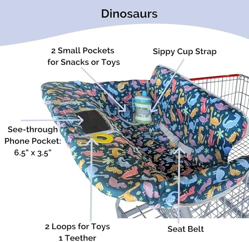 Suessie Shopping Cart Cover and High Chair Cover - Image 3