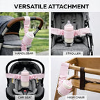 Baby Bottle Strap for Stroller, Car Seat & High Chair, Adjustable Baby Bottle - Image 6