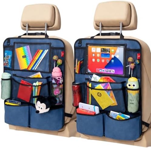 Helteko Backseat Car Organizer, Kick Mats Back Seat Protector by Helteko