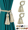 Curtain Tiebacks Handmade Curtain Holdbacks Rope by fenghuangwu
