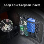Universal Mesh Cargo Net for Car Trunk Storage, Elastic Small Automotive Cargo - Image 2