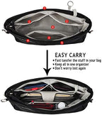 Vercord Expandable Nylon Handbag Purse Organizer Insert Liner Shaper Bag in Bag - Image 3