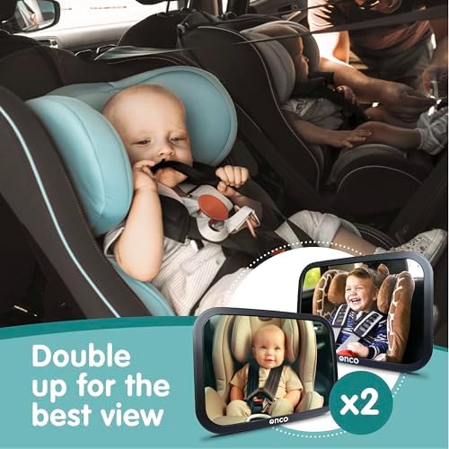 Onco Baby Car Mirror for Rear Facing Seats - Image 2