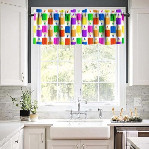 Colourful Crayon Valance Curtain - Image 5