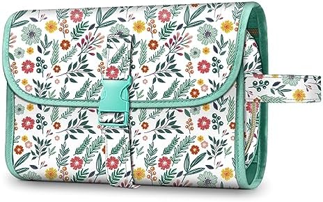 FINTIE Hanging Toiletry Bag Portable Travel Cosmetic Makeup Organizer by Fintie