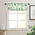 St. Patrick's Day Valances Kitchen Curtains - Image 5