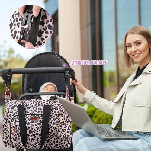 Tuwubi Diaper Bag Tote, Baby Diaper Bag - Image 6