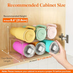 Lifewit Stackable Water Bottle Organizer - Image 3