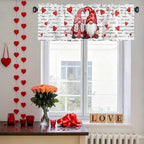 Vandarllin Valentine's Day Kitchen Curtains Valances - Image 3