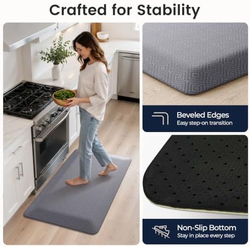 1" Extra Thick Anti Fatigue Kitchen Mats - Image 7