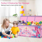 decalsweet Large Toy Box Collapsible Chest Organizer - Image 6