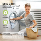 2pk Waterproof Bassinet Mattress Protector 30x18 - Image 7