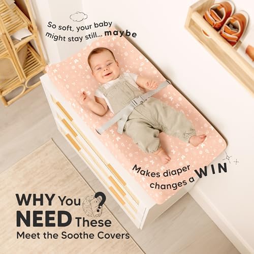 2-Pack Organic Changing Pad Covers - Image 2
