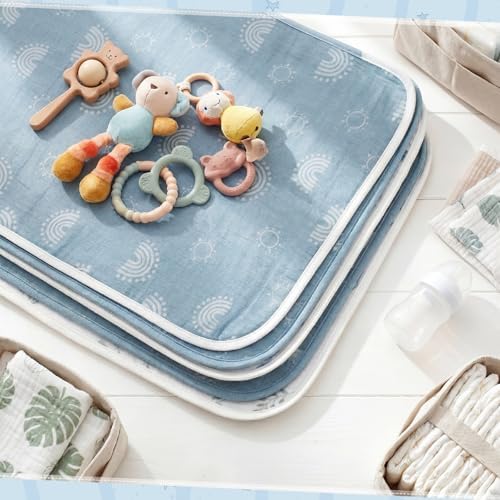 Hahafelt 5 Pcs Waterproof Changing Pad Liner - Image 3