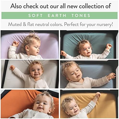 Joey + Joan Fitted Crib Sheets 28 x 52 – Compatible - Image 6