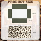 Peryiter 3 Pcs Western Cowboy Crib Sheet Set Baby Crib Bedding Set Includes - Image 3