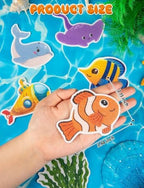 52Pcs Non Slip Bathtub Stickers, Cute Ocean Creature Stickers - Image 2