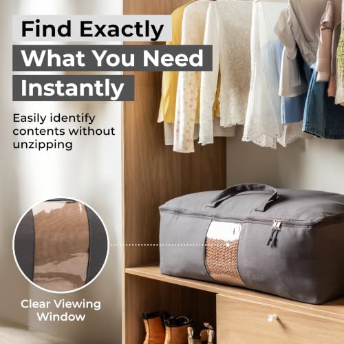 Soft Canvas Storage Bags with Zipper. Thick Breathable - Image 5