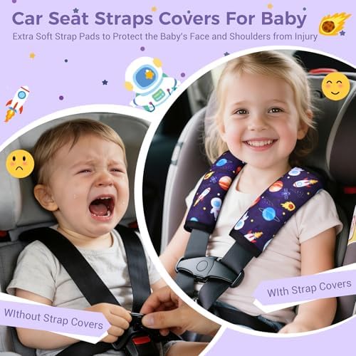 COOLBEBE Car Seat Straps Shoulder Pads - Image 5