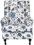 CRFATOP Wingback Chair Covers Wing Armchair Slipcovers by CRFATOP