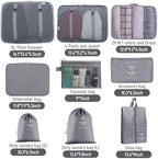 Packing Cubes for Travel 10 Set Luggage Organizer Bags - Image 6