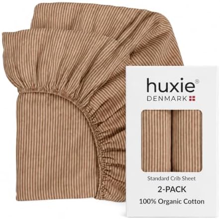 Crib Sheets, 100% Organic Cotton Muslin by huxie