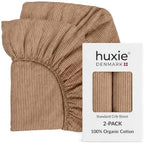 Crib Sheets, 100% Organic Cotton Muslin by huxie