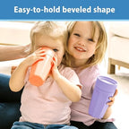 Dr. Brown's Milestones Cheers360 Spoutless Cup, Coral and Purple - Image 6