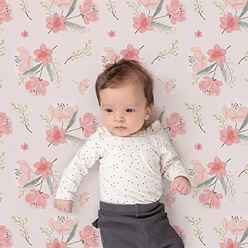 Pack n Play Stretchy Fitted Playard Sheet Set BROLEX 2 Pack Portable Mini Crib - Image 2