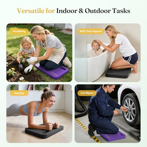 Grenebo 2-Pack Kneeling Pads, Extra Thick, 17.3 x 11 x 1.6 in - Image 7