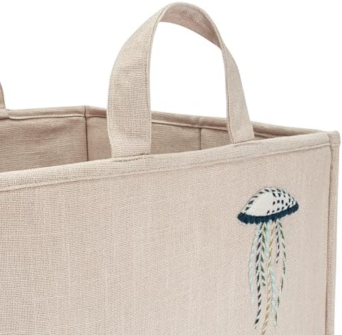 Crane Baby Fabric Nursery Storage Basket, Toy Storage, Sea Life Theme, Toy - Image 4