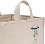 Crane Baby Fabric Nursery Storage Basket, Toy Storage, Sea Life Theme, Toy - Image 4