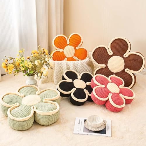 Kcvvcr Flower Pillow, Soft Shaped Floor Cushion, Decorative Throw Pillow - Image 4
