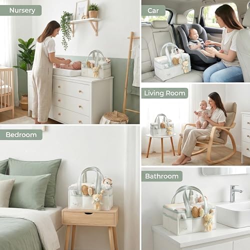 PeraBella Diaper Caddy Organizer - Image 3