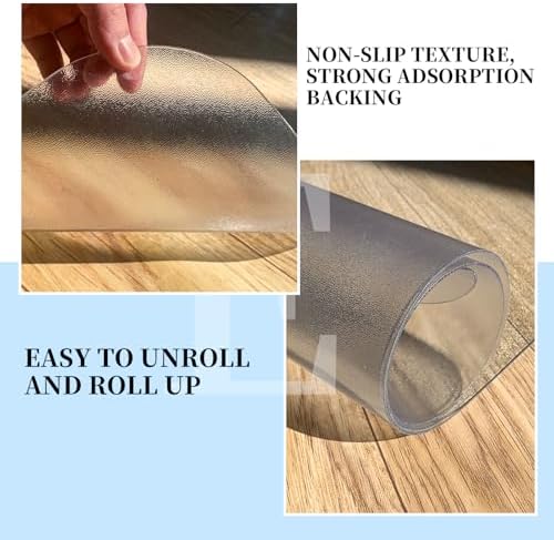 Tonaus Office Chair Mat for Hardwood Floor 48"×36" Desk Chair Mat - Image 5
