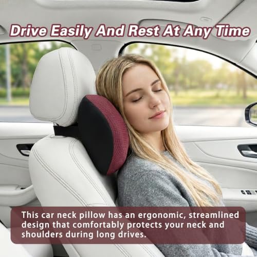 Super Versatile Car Headrest Pillow, Soft Car Pillow - Image 3