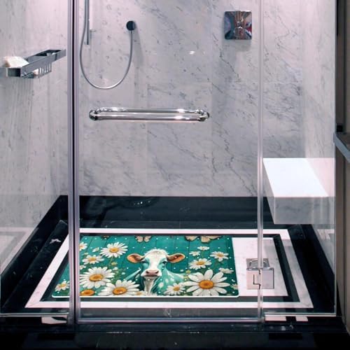 Bath Tub Shower Mat, Washable Bathtub Floor Mats, Suction Cups and Drain Holes - Image 6