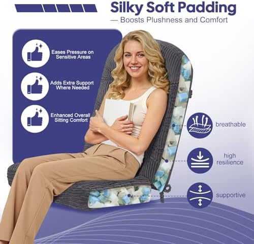 idee-home Rocking Chair Cushions Indoor, Glider Rocker Replacement Cushions - Image 4