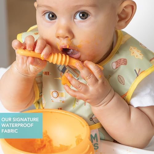 Bumkins Bibs, for Baby Girl or Boy, Infant 3-9 Months, Essential Must Have for - Image 4